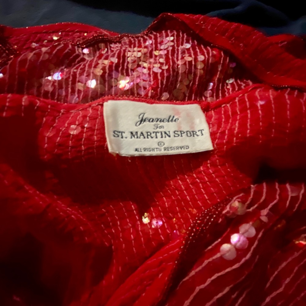 80s Vintage rare Jeanette For Saint Martin sports - Picture 3 of 8